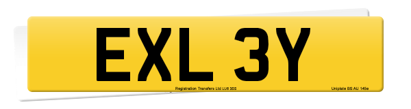 Registration number EXL 3Y